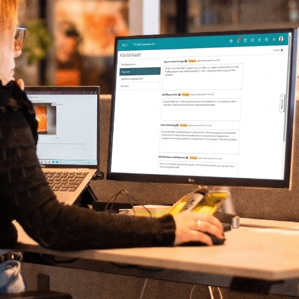 Klantenkaart Visionplanner Core