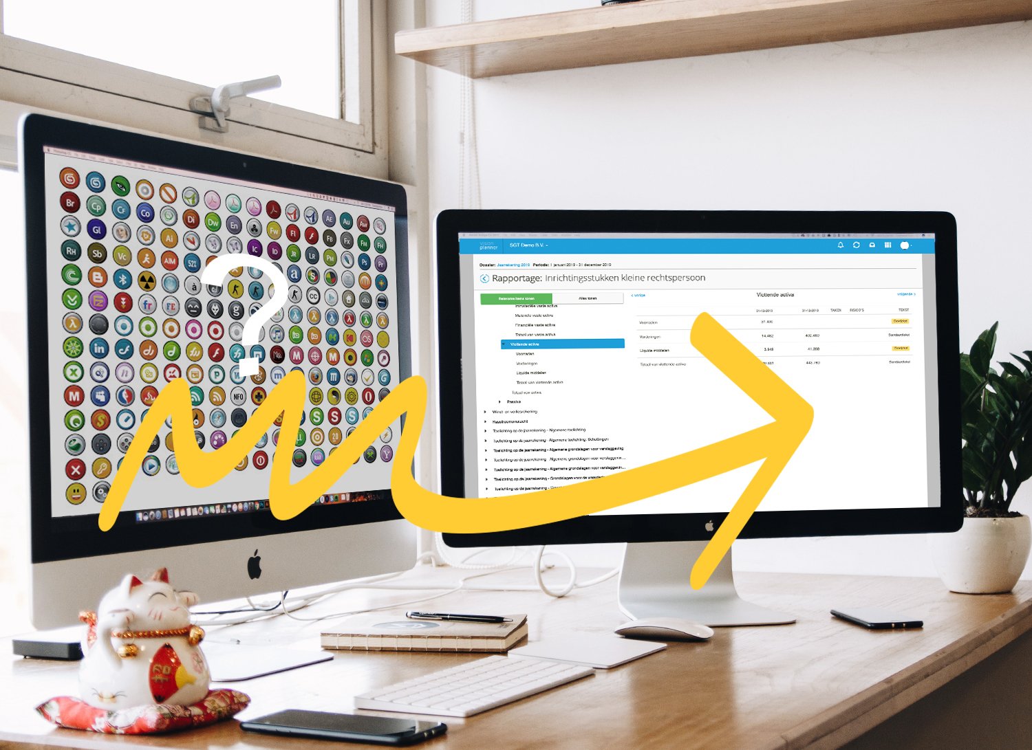 Overstappen software