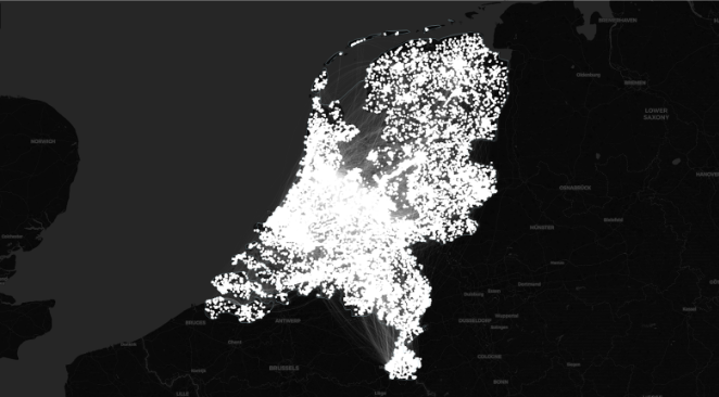 de financiële infrastructuur van de Nederlandse economie