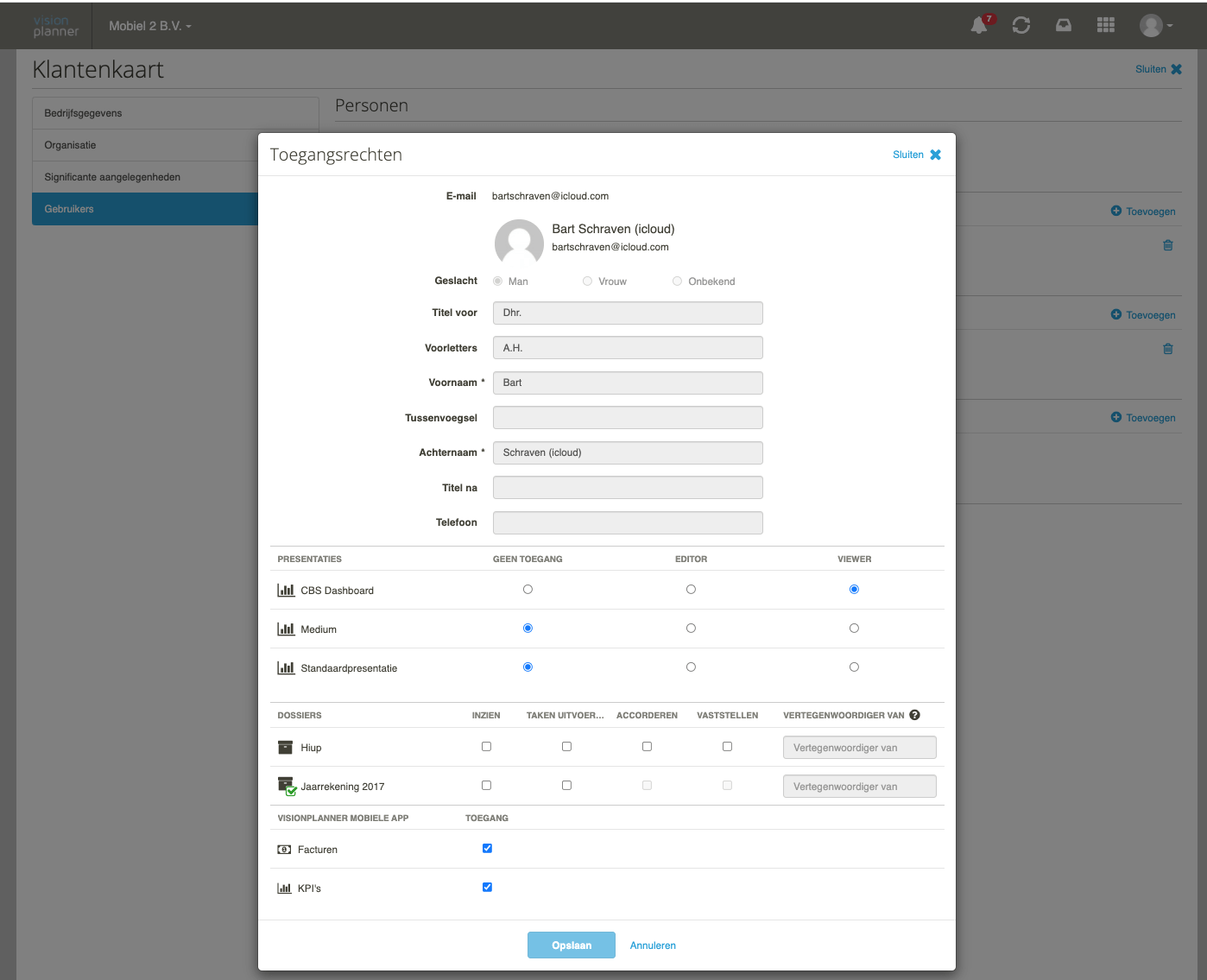 Mogelijkheid om app gebruiker te blokkeren