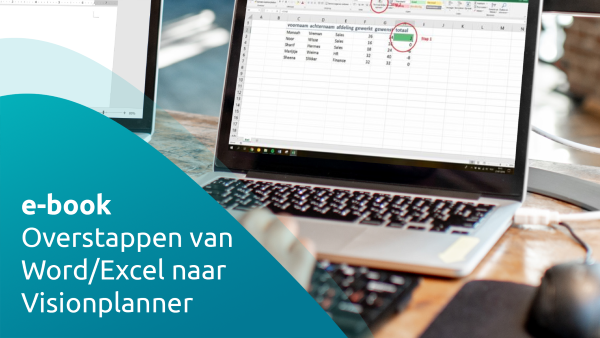 Thumbnail overstappen van word excel naar visionplanner (Plaatjes klein)